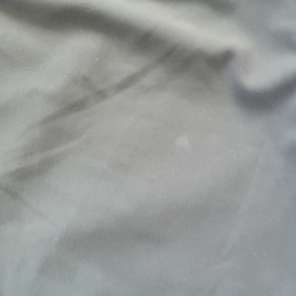 Zyia Active Army green w/ white side stripe high rise workout legging 4 - Picture 6 of 7